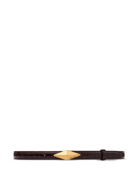 Jimmy Choo diamond clasp belt - Brown - zdjęcie produktu nr 1