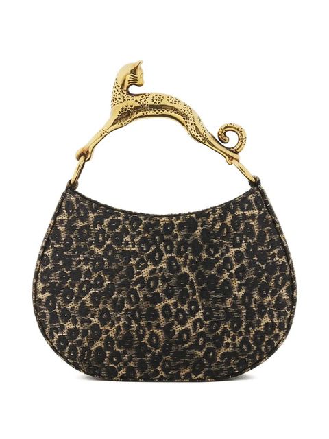 Lanvin animal-print mini bag - Black - zdjęcie produktu nr 1