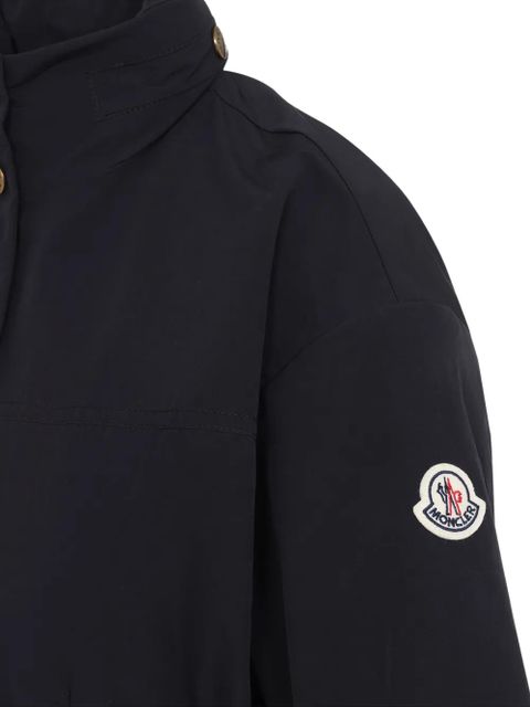 Moncler logo-patch jacket - Black