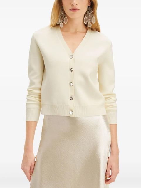 Tory Burch Simone cardigan - Neutrals