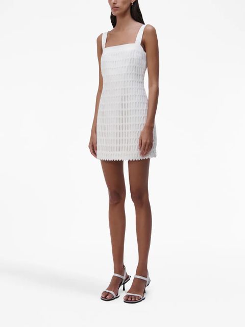 Simkhai Artemis cotton minidress - White
