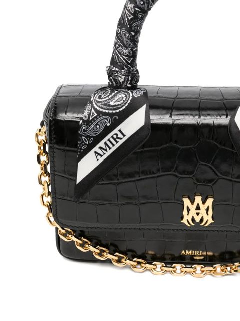 AMIRI chain-strap top-handle tote bag - Black