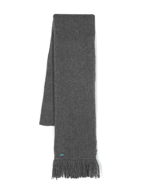 Alanui Finest cashmere-silk scarf - Grey - zdjęcie produktu nr 1