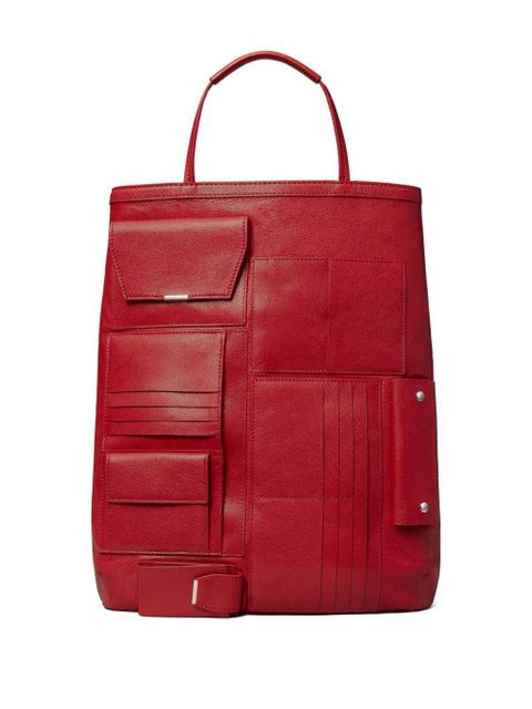 Tory Burch multi-pocket tote bag - Red