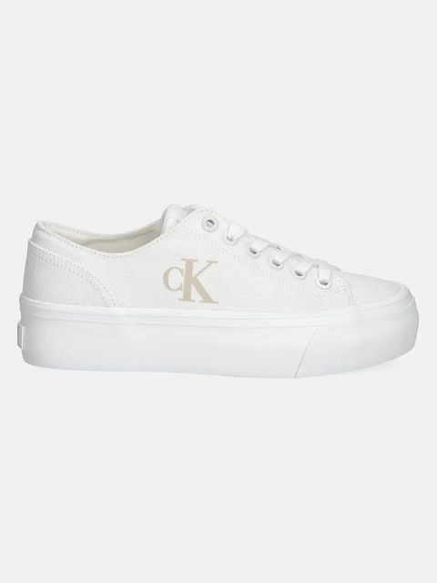 Calvin Klein Jeans tenisówki VULC FLATFORM LOW CV MG damskie kolor biały YW0YW01763 - zdjęcie produktu nr 2