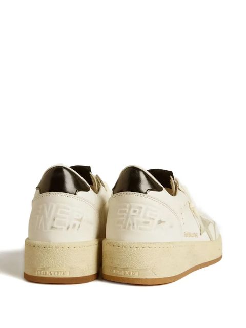 Golden Goose Ball Star perforated sneakers - White