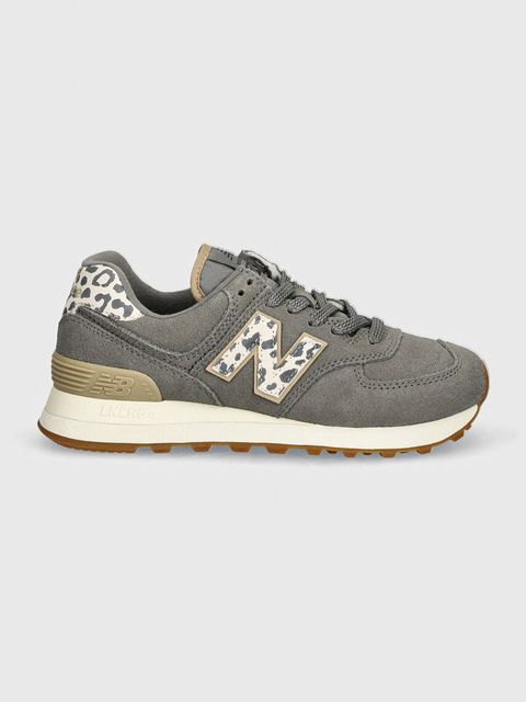 New Balance sneakersy zamszowe 574 kolor szary WL574IJ2