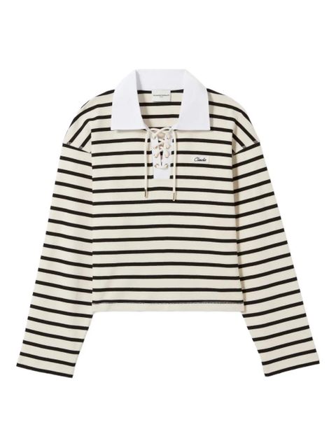 Claudie Pierlot Breton Stripe T-Shirt - Neutrals - zdjęcie produktu nr 1