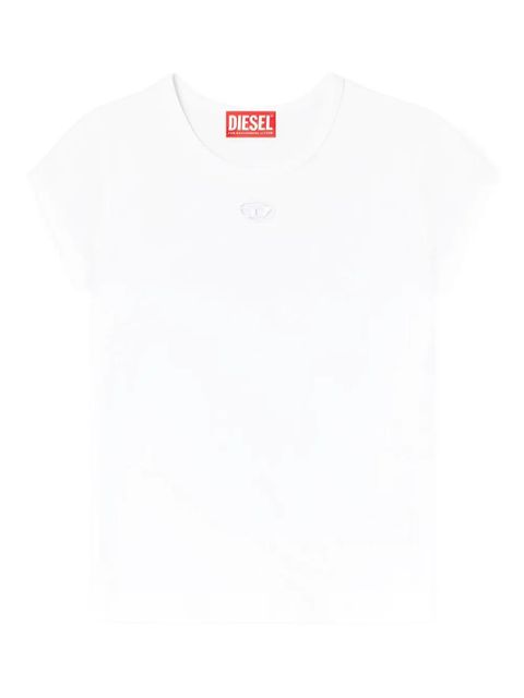Diesel T-Angie logo-embroidery T-shirt - White - zdjęcie produktu nr 1