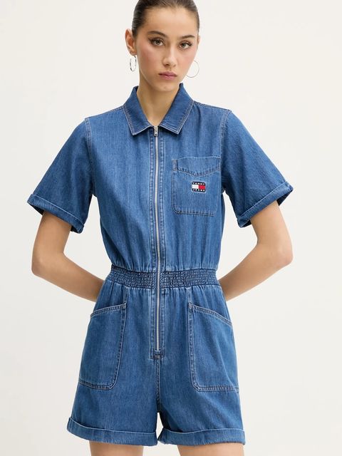 Tommy Jeans kombinezon jeansowy - zdjęcie produktu nr 1