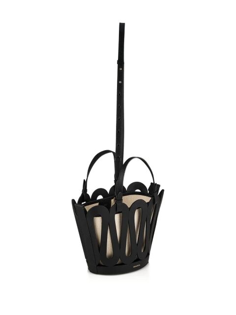Aquazzura Artiste Medium Tote bucket bag - Black