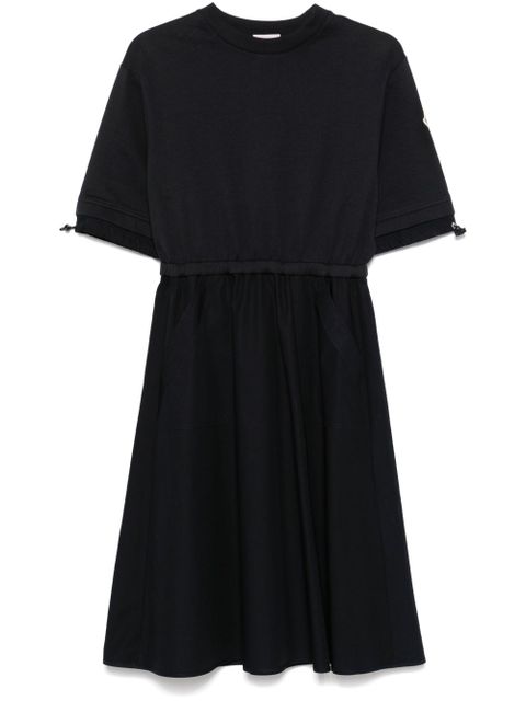 Moncler cotton midi dress - Blue - zdjęcie produktu nr 1