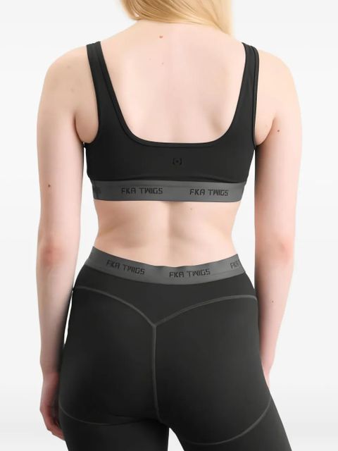 On Running square-neck sports bra - Black - zdjęcie produktu nr 2