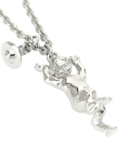 Vivienne Westwood Man Satyr Orb necklace - Silver - zdjęcie produktu nr 2