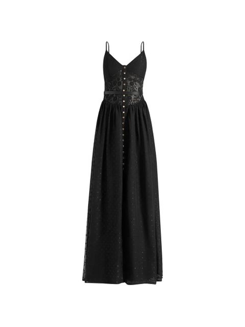 Manière De Voir polkadot lace corset dress - Black - zdjęcie produktu nr 1