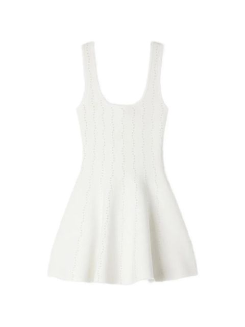SANDRO beaded mini dress - White - zdjęcie produktu nr 1