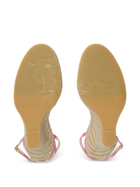 Burberry Check Mews espadrille pumps​ - Pink