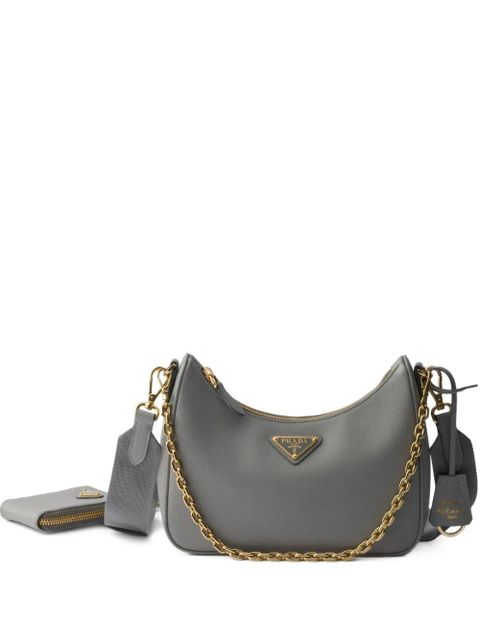 Prada Prada Re-Edition 2005 Saffiano leather bag - Grey - zdjęcie produktu nr 1