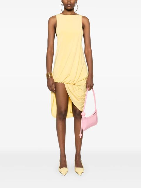 Jacquemus The Peplo mini dress - Yellow