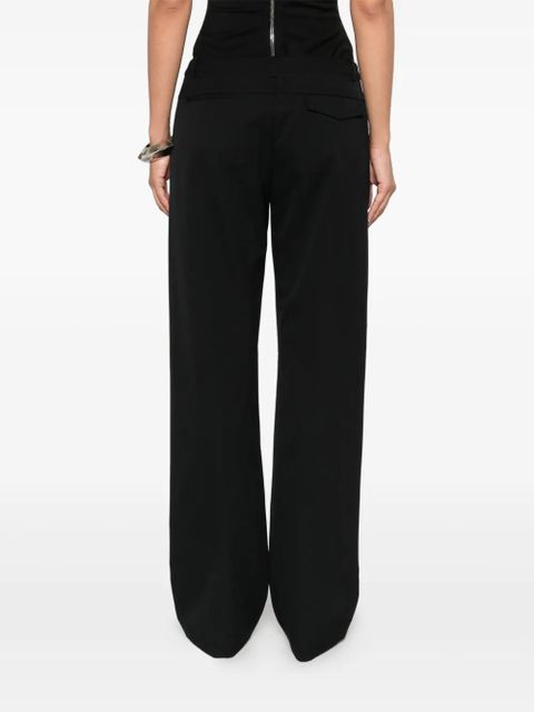 St. Agni panelled slim-cut trousers - Black