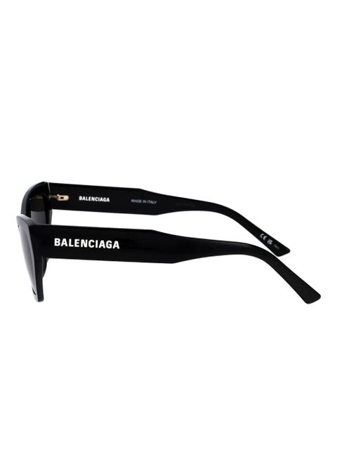 Balenciaga Eyewear logo-print sunglasses - Black
