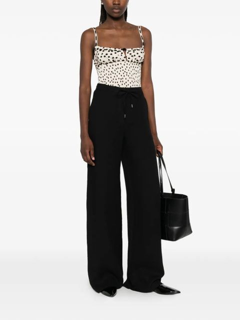 Max Mara drawstring-waist trousers - Black - zdjęcie produktu nr 2