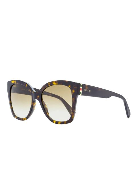 Gucci Eyewear square-frame sunglasses - Brown - zdjęcie produktu nr 2
