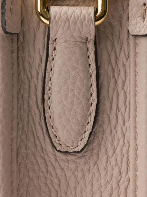 Prada mini leather shoulder bag - Neutrals