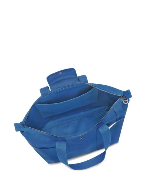 Longchamp XL Le Pliage canvas tote bag - Blue - zdjęcie produktu nr 2