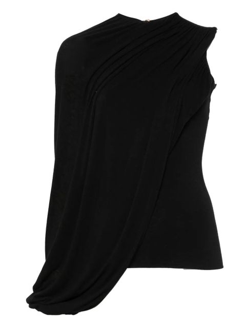 MANURÍ Lillies cashmere blouse - Black - zdjęcie produktu nr 1