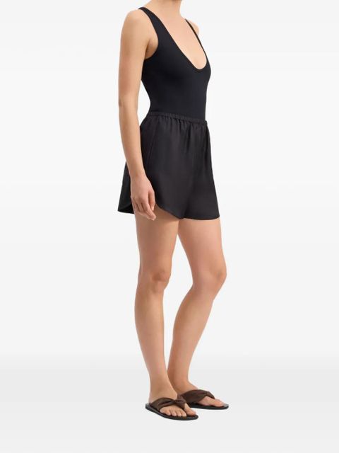 LouLou de Saison elastic-waist shorts - Black