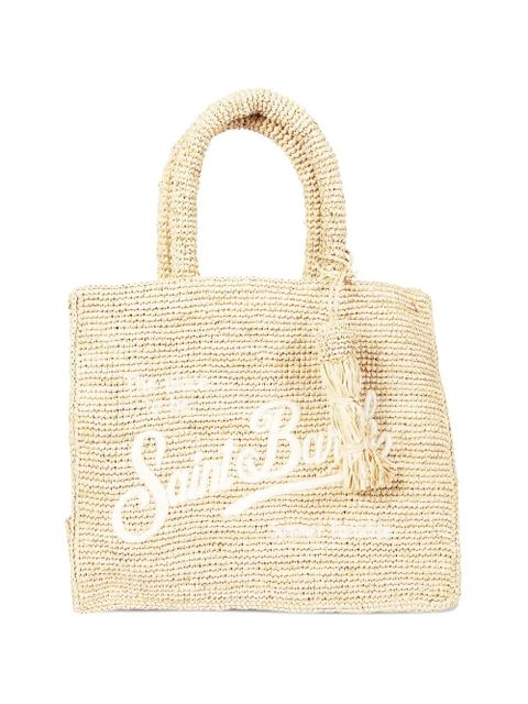 MC2 Saint Barth Colette raffia tote bag - Neutrals - zdjęcie produktu nr 1