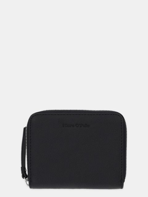 Marc O'Polo portfel skórzany damski kolor czarny 5000009091 - zdjęcie produktu nr 1