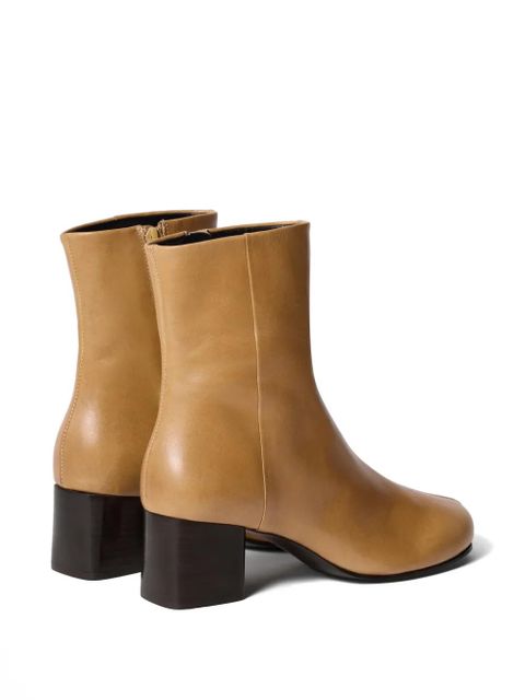 LEMAIRE anatomic side-zip boots - Neutrals