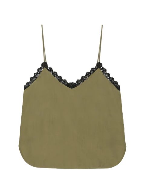 OUR LEGACY lace trim top - Green - zdjęcie produktu nr 1