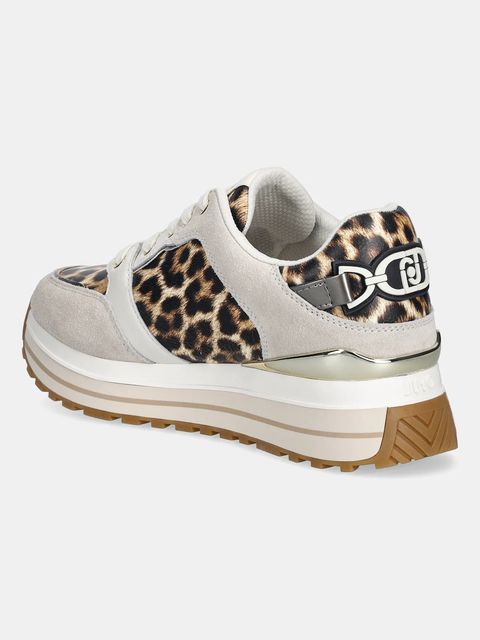 Liu Jo sneakersy LIU JO MAXI WONDER 91 damskie kolor beżowy BA6011PX811S3956 - zdjęcie produktu nr 2