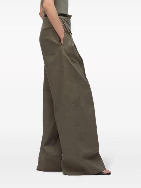 3.1 Phillip Lim pleat-detailing palazzo pants - Grey