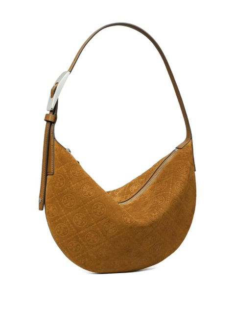 Tory Burch small Balloon T-monogram shoulder bag - Brown