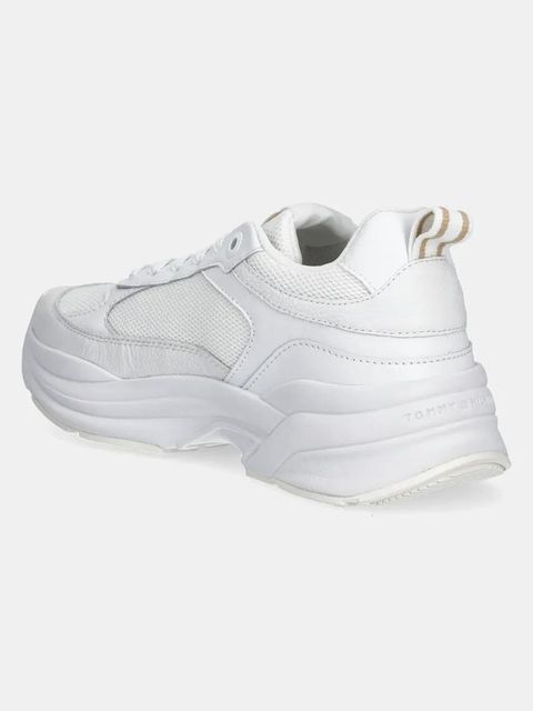 Tommy Hilfiger sneakersy TH CHUNKY RUNNER damskie kolor biały FW0FW08474