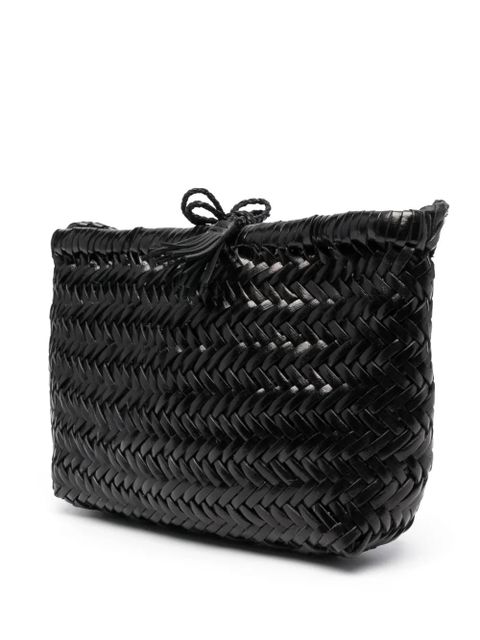 DRAGON DIFFUSION small Grace leather basket bag - Black