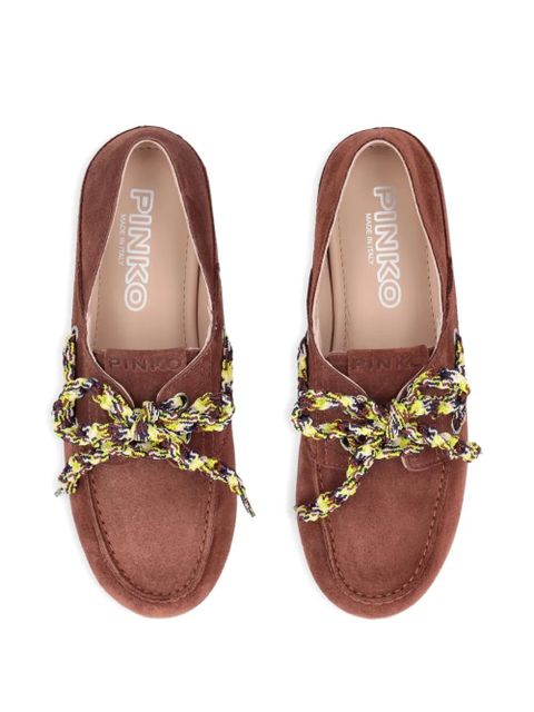PINKO lace-up loafers - Brown
