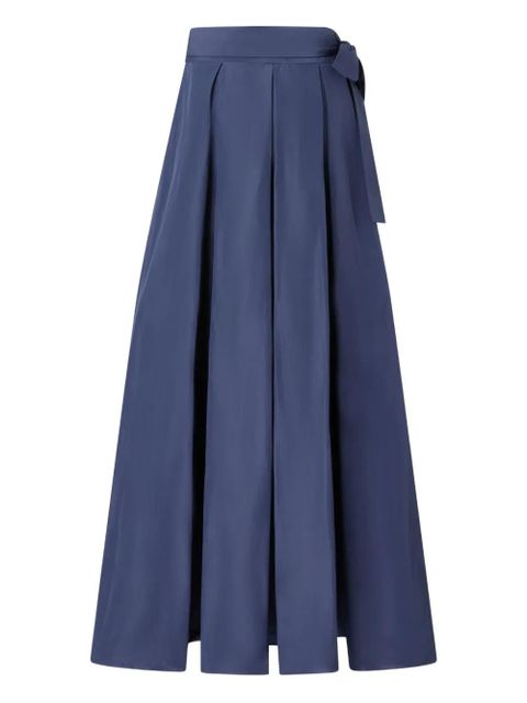 PINKO pleated waist-belt maxi skirt - Blue - zdjęcie produktu nr 2