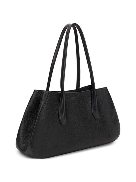 The Row Alger textured tote bag - Black