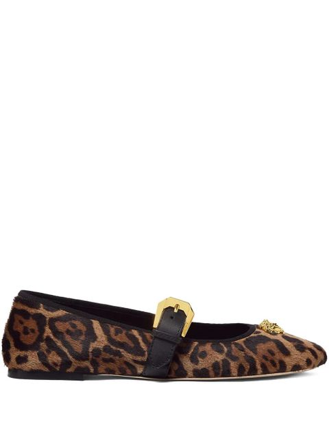 Versace Medusa buckle flats - Brown - zdjęcie produktu nr 1
