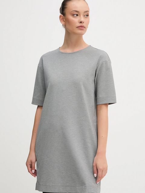 United Colors of Benetton sukienka kolor szary mini prosta 47CKDV0BW - zdjęcie produktu nr 1