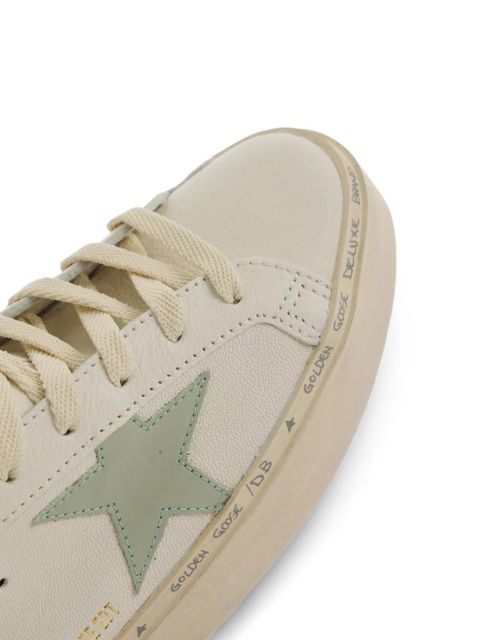 Golden Goose Hi Star leopard-print-detail leather sneakers - Neutrals