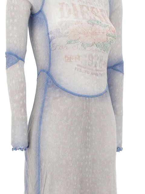 Diesel D-Anila midi dress - White