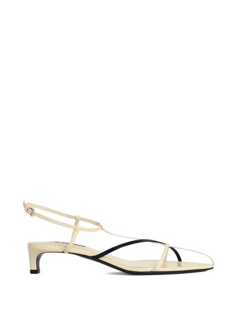 Jil Sander pointed strappy sandals - Neutrals - zdjęcie produktu nr 1