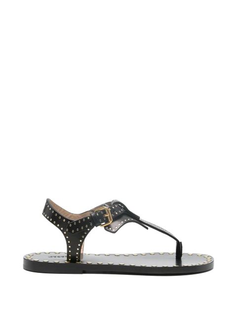 ISABEL MARANT studded buckle sandals - Black - zdjęcie produktu nr 1