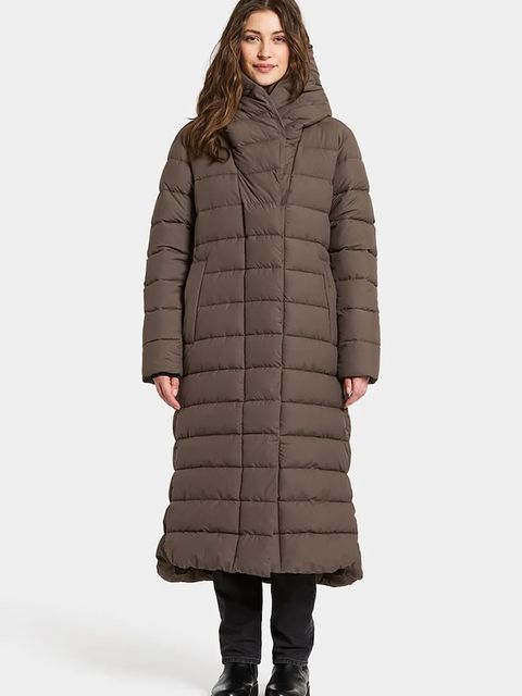 Didriksons kurtka STELLA damska kolor brązowy zimowa 505538 - zdjęcie produktu nr 1